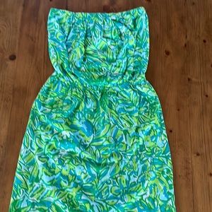 Lilly Pulitzer Strapless Mini Dress